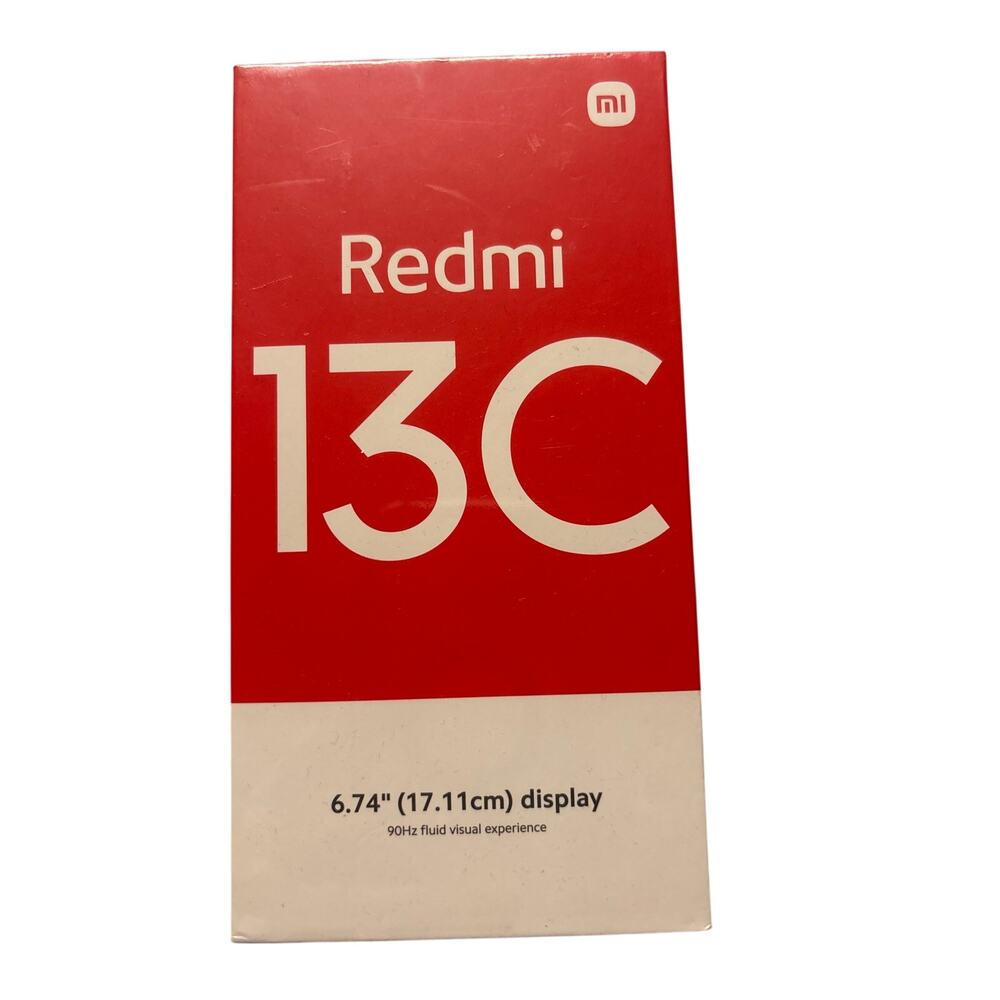Xiaomi Redmi 13C Navy Blue 4GB RAM, 128GB ROM 6.74" HD+ Factory Unlocked - NIB